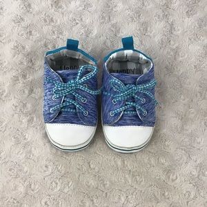 Happy Baby Lace Up Shoes 9-12 Months Blue